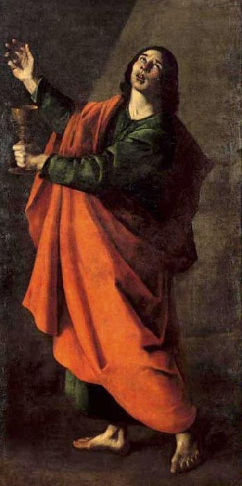 Francisco de Zurbaran Joao Evangelista oil painting picture